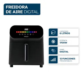 Freidora De Aire Digital 6L Philco FR256PHP