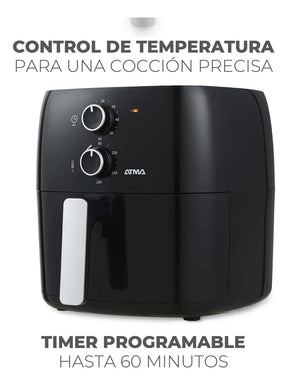 Freidora De Aire Atma Fr60mabp 1300 W 6.5 L Con Temporizador