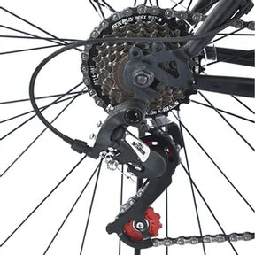 Bicicleta Rydetech 300 MTB R29 Talle M Negro y Rojo